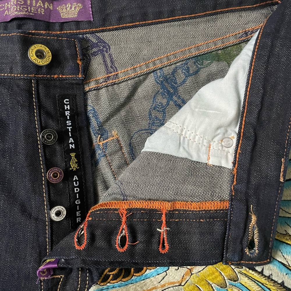 Christian Audigier Vintage Jeans - Picture 11 of 11